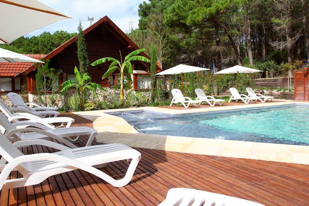 Cabanas Del Bosque Balneario Mar Azul Buitenkant foto