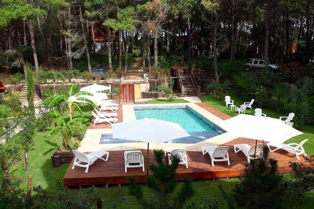 Cabanas Del Bosque Balneario Mar Azul Buitenkant foto